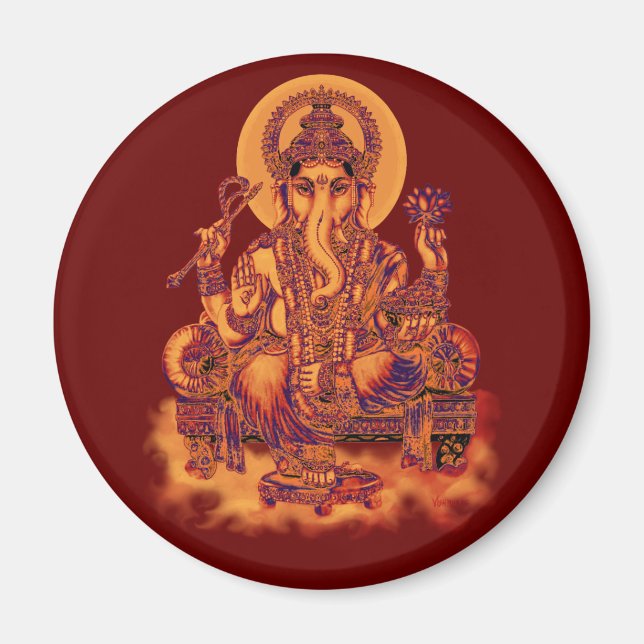 Imã Ganesh - Remoção de óculos (Frente)