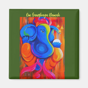 Imã Ganesha Magnet Para Diwali