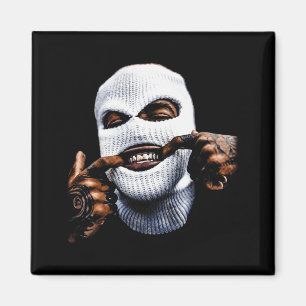 Imã Gangster Divertido Gangsta Hip Hop Hiphop Dentes d