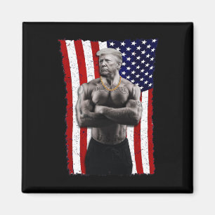 Imã Gângster Pro Donald Trump Tatuagem Republicano Ame