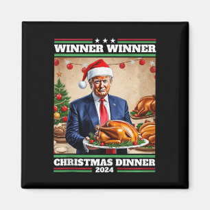 Imã Ganhador Engraçado Vencedor do Janto de Natal Tank