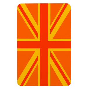 Ímã Ganhos britânicos alaranjados corajosos da
