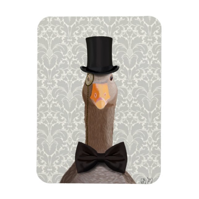 Ímã Ganso Distinto (Vertical)