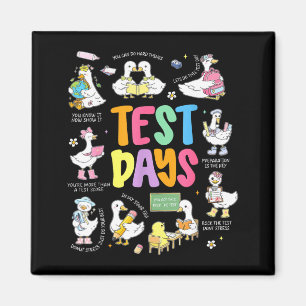 Imã Ganso do Dia de Teste Divertido Dia de Teste STAAR