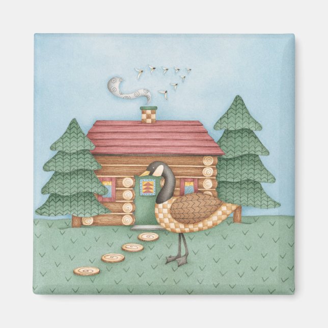 Imã Ganso em Cabina (Frente)