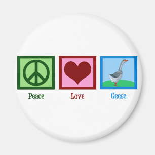 Imã Gansos do amor da paz