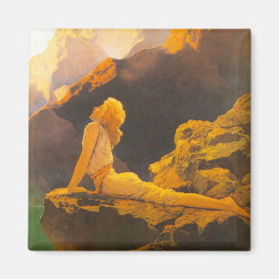 Imã "Gansos selvagens", por Maxfield Parrish