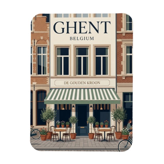 Ímã Gante, Bélgica (Vertical)