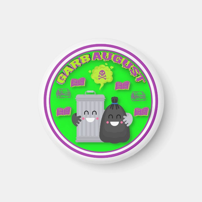 Imã GarbAugust Magnet (Frente)