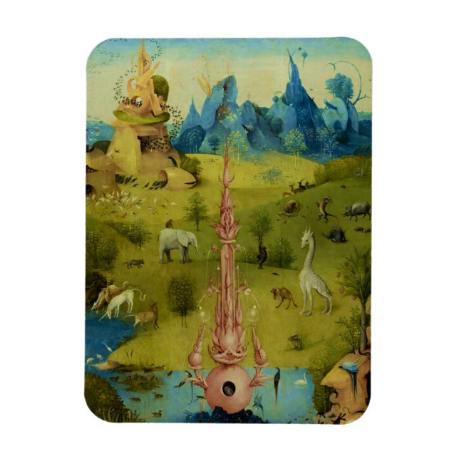 Ímã Garden of Eden - Hieronymus Bosch (Vertical)