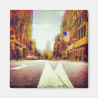 Imã garfo na estrada