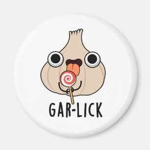 Imã Garlick Funny Garlic Herb Pun
