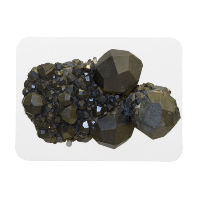 Ímã Garnet em forma natural (Horizontal)