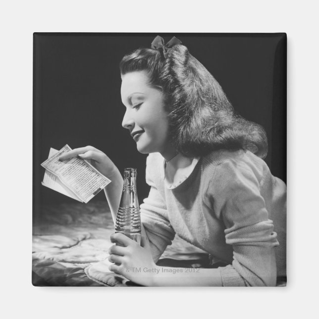 Imã Garota adolescente (Frente)