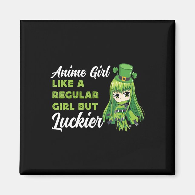 Imã Garota Anime Como Uma Garota Normal Mas Mais Sortu (Frente)