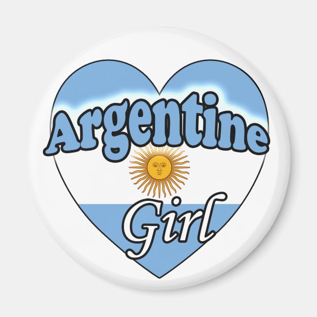 Imã Garota argentina (Frente)