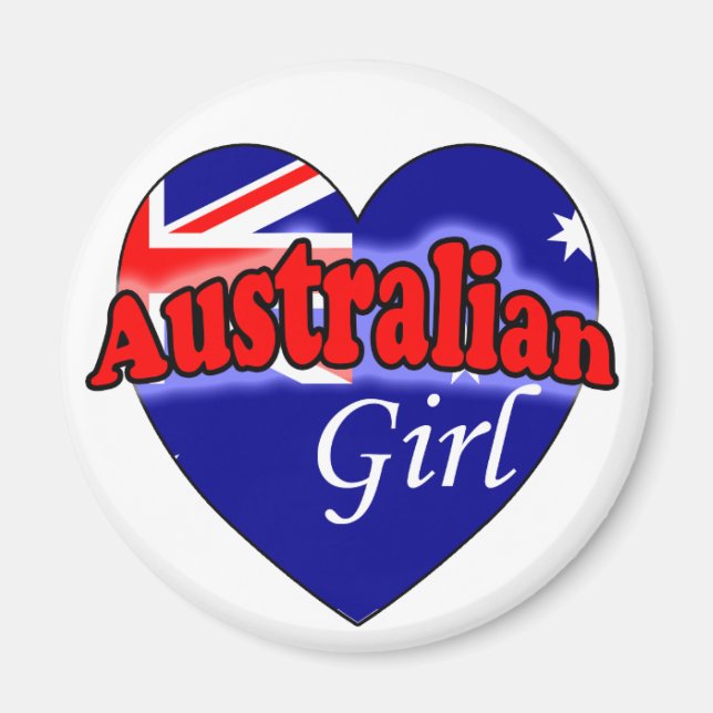 Imã Garota australiana (Frente)