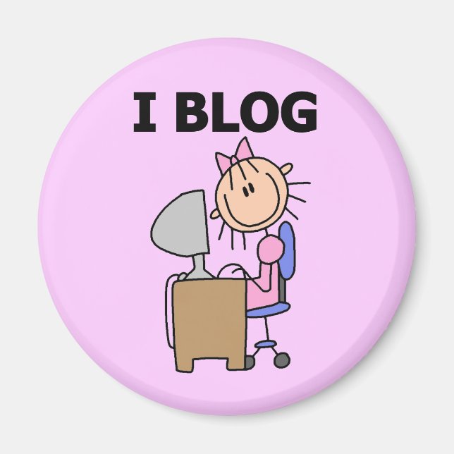 Imã Garota Blogueira (Frente)