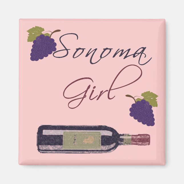 Imã Garota de Sonoma (Frente)