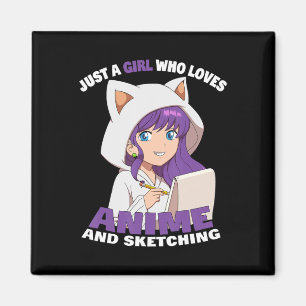 Imã Garota do Anime Só uma Garota que Ama Anime e Dese