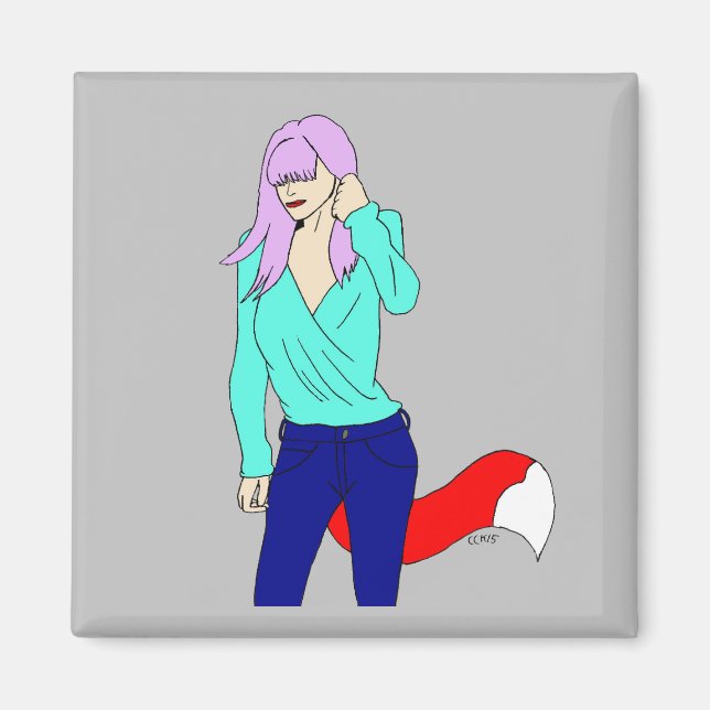 Imã garota foxy (Frente)