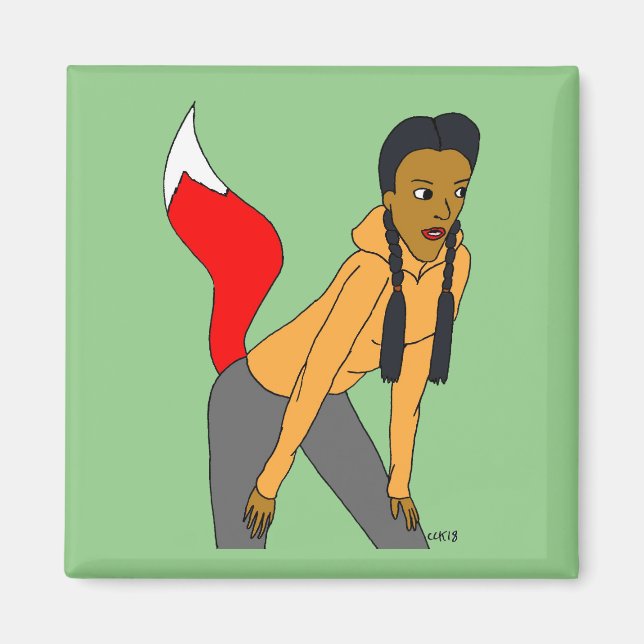 Imã garota foxy (Frente)