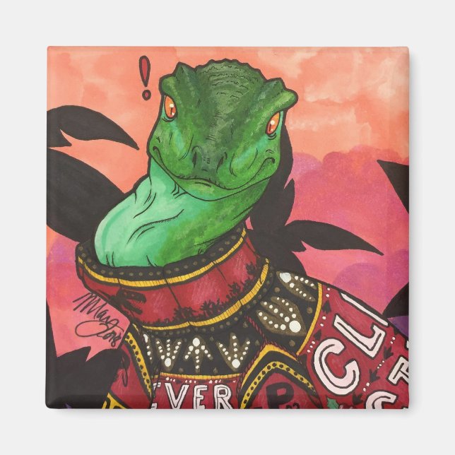 Imã Garota inteligente (Frente)