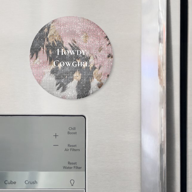 Imã Garota Negra-Rosa Dourada-Cinzenta (In Situ (Fridge))