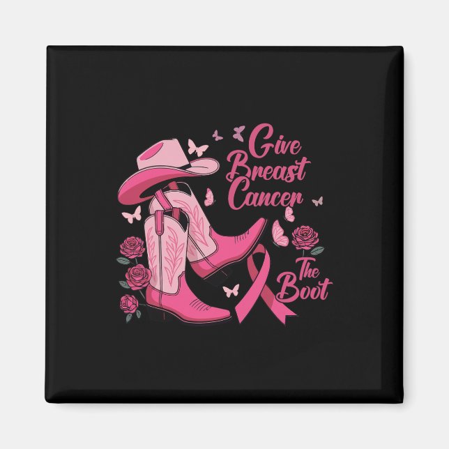 Imã Garota Ocidental Dando Ao Cancer Da Mama O Boot Aw (Frente)