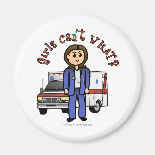 Imã Garota paramédica clara