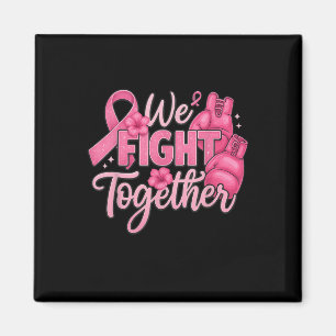 Imã Garota Que Combatemos Juntas Luvas Boxando Cancer