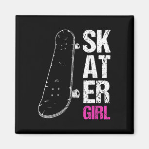 Imã Garota Skatista Skate Sk8r Garotas Skate Legal Ska