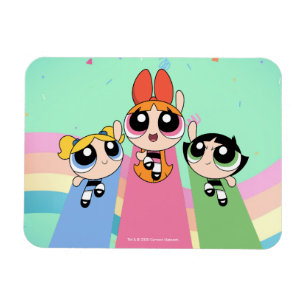 Ímã Garotas do Powerpuff Voam Alto