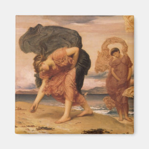 Imã Garotas Gregas Pegando Pedras De Lorde Leighton