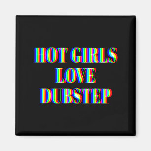 Imã Garotas Quentes Amam Dubstep Edm Dança Música Rave
