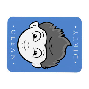 Ímã Garoto Engraçado, Homem Sujo, Magneta De Lavadora