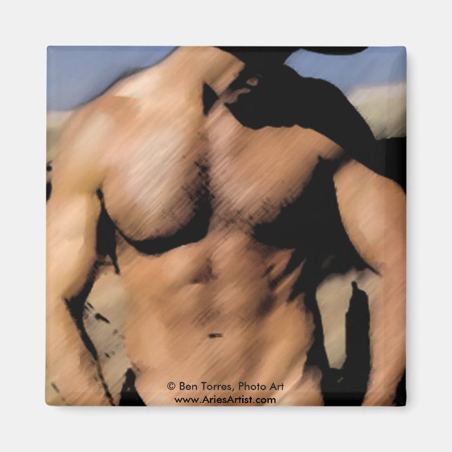 Imã Garoto Escuro (Frente)