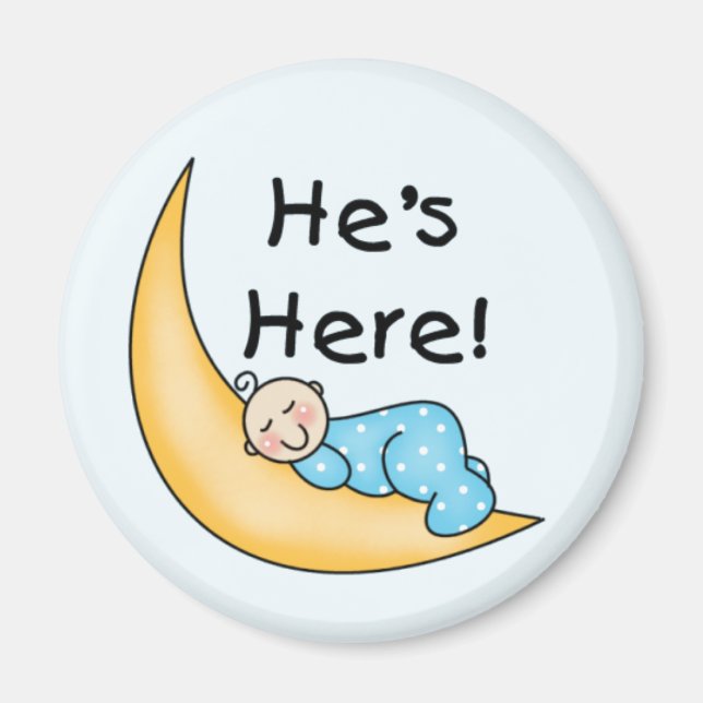 Imã Garoto na Lua Ele está aqui (Frente)