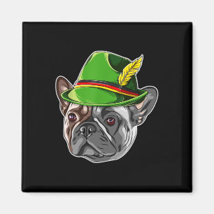 Imã Garotos Bulldog Lederhosen Alpino Hat