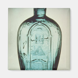 Imã garrafa maçónica Molde-fundida