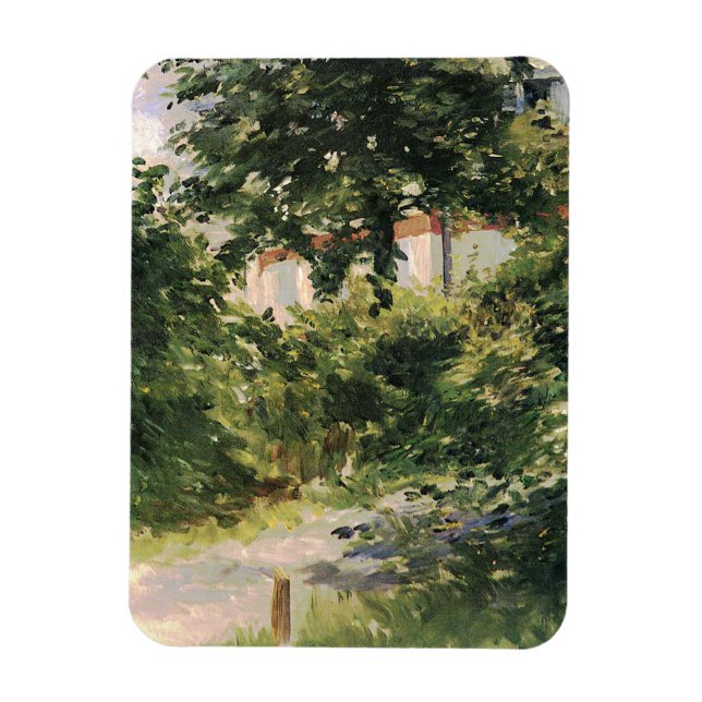 Ímã Gartenweg em Rueil Edouard Manet (Vertical)