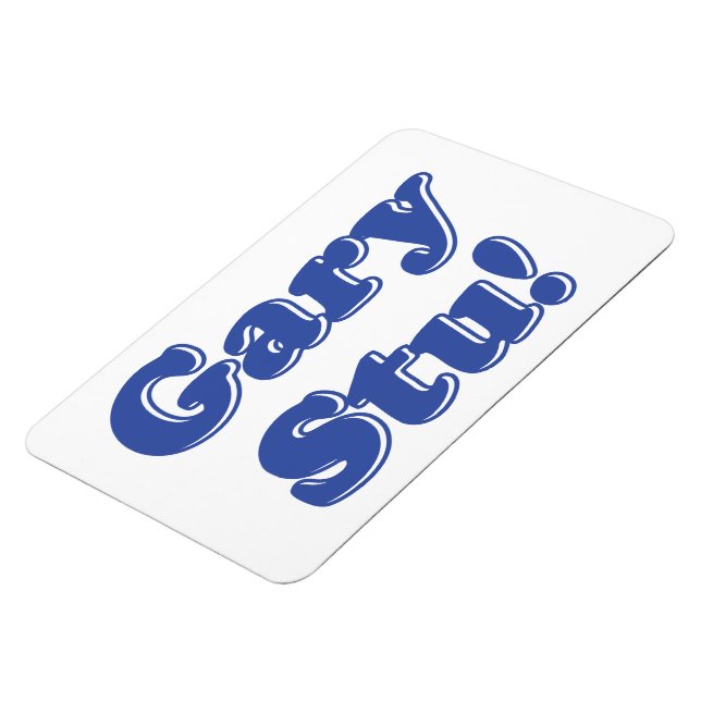 Ímã Gary Stu! (Left Side)
