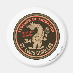 Imã Gashouse Gorillas Logo Feat. Pitcher