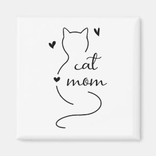 Imã Gata Mama Gato Mama Mama Gatinho Kitten Ca