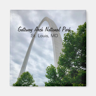 Imã Gateway Arch National Park, Ruas. Louis, MO Magnet