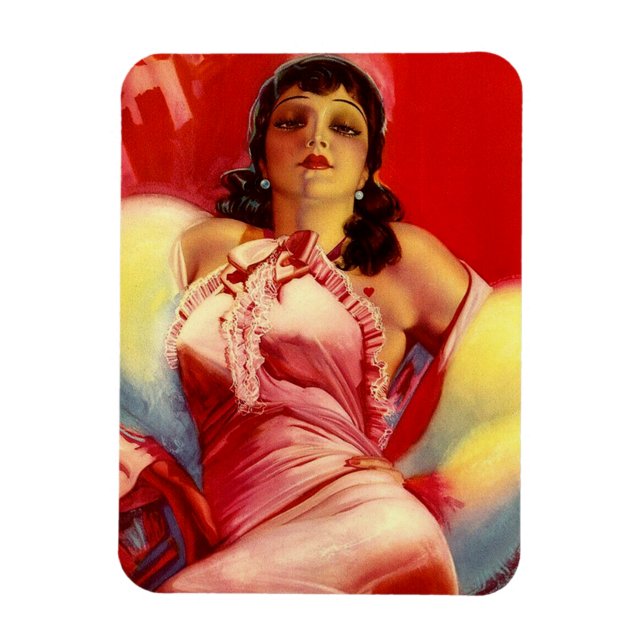 Ímã Gatinha dos anos 1930 (Vertical)