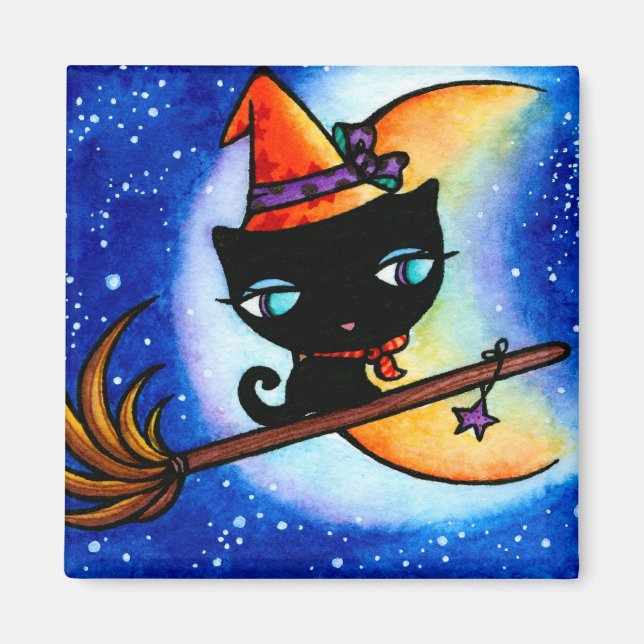 Imã Gatinho Bobbin roda o ímã de gato Via Látea (Frente)