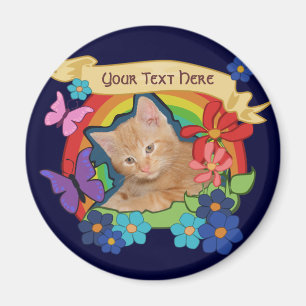 Imã Gatinho bonito e ímã dos rolos