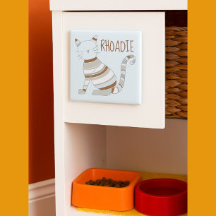 Imã Gatinho com distribuição de gatos