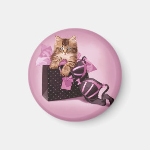 Imã Gatinho da lingerie